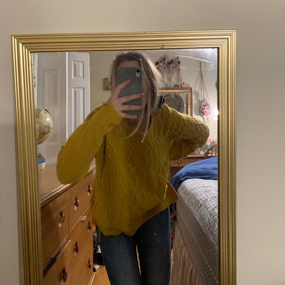 Madewell Sweater Yellow